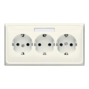 KK-SCHUKO-Steckdose 3-fach 16A 250V CD 523 NA 