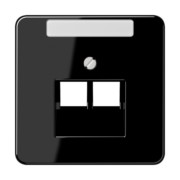 Abdeckung Schriftfeld sw für IAE/UAE-Dose CD 569-2 NAUA 