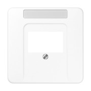 Abdeckung Schriftfeld aws für TAE-Dose CD 569 TNA WW 