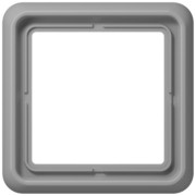 Rahmen 1-fach gr waage/senkrecht CD 581 