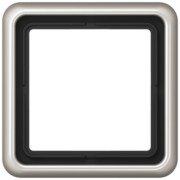 Rahmen 1-fach pla waage/senkrecht CD 581 PT 