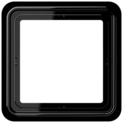 Rahmen 1-fach sw waage/senkrecht CD 581 