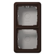 AP-Kappe 2-fach br angeformter Rahmen CD 582 A 