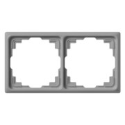 Rahmen 2-fach gr waage/senkrecht CD 582 K 