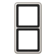 Rahmen 2-fach pla waage/senkrecht CD 582 PT 