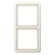 Rahmen 2-fach ws waage/senkrecht CD 582 W 