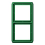 Rahmen 2-fach gn waage/senkrecht CD 582 WU 