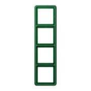 Rahmen 4-fach gn waage/senkrecht CD 584 WU 