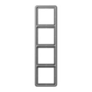 Rahmen 4-fach gr waage/senkrecht CD 584 WU 