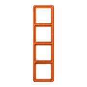 Rahmen 4-fach orange waage/senkrecht CD 584 WU O 