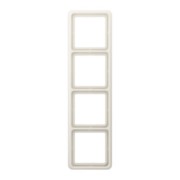 Rahmen 4-fach ws waage/senkrecht CD 584 WU W 