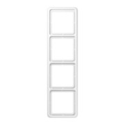 Rahmen 4-fach aws waage/senkrecht CD 584 WU WW 