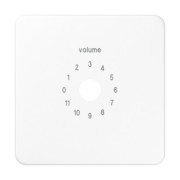 Abdeckung aws für Lautstärkeregler CD 594-8 WW 