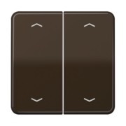 Wippe Symbole br für Taster 2-fach CD 595 MP 