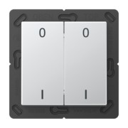 Funk-Wandsender alu 4-kanalig Symbole ENO A 595-01 AL 