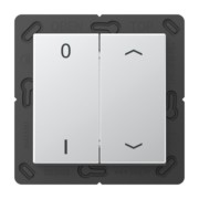 Funk-Wandsender alu 4-kanalig Symbole ENO A 595 P01 AL 