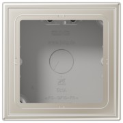 AP-Kappe 1-fach eds lack angeformter Rahmen ES 2581 A-L 