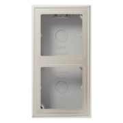 AP-Kappe 2-fach eds lack angeformter Rahmen ES 2582 A-L 