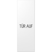 Wippe TÜR AUF aws lack 70x212,4mm senkrecht ES 2993 D WW 