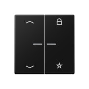 eNet Funk-Steuertaste graphitschwarz matt FM A 1701 BFP SWM 