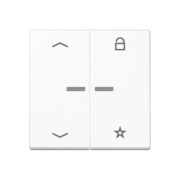 eNet Funk-Steuertaste 2fach, Symbol Pfeil FM A 1701 BFP WW 