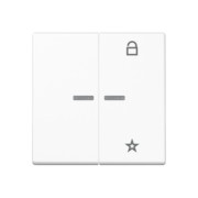 eNet Funk-Steuertaste 2fach, alpinweiß FM A 1701 BF WW 