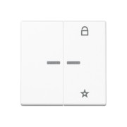 eNet Funk-Steuertaste schneeweiß matt FM A 1701 BF WWM 