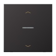 eNet Funk-Steuertaste Standard 1fach,dark FM AL 1700 P D 