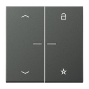 eNet Funk-Steuertaste 2fach, Symbol Pfeil FM AL 1701 P AN 