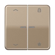 eNet Funk-Steuertaste 2fach, Sym. Pfeil FM CD 1701 P GB 