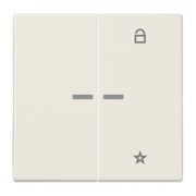 eNet Funk-Steuertaste 2fach, weiß FM LS 1701 