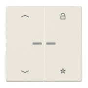 eNet Funk-Steuertaste Symbol Pfeil, weiß FM LS 1701 P 