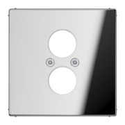 Abdeckung gl.chr für 2 Kleinst.Dosen GCR 2962-2 