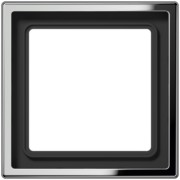 Rahmen 1-fach gl.chr waage/senkrecht GCR 2981 