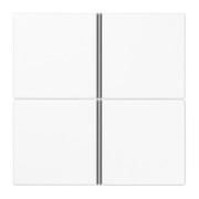 Tastensatz 4-fach aws komplett LS 404 TSA WW 