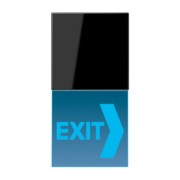 LED-Lichtsignal Hinweis mit bl LEDs LS 539 N71SWLED B 