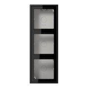 AP-Kappe 3-fach sw angeformter Rahmen LS 583 A 