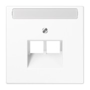 Abdeckung Schriftfeld aws für IAE/UAE-Dose LS 969-2 NAUA WW 