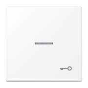 Wippe 1-fach schneeweiß matt LS 990 KO5 T WWM 