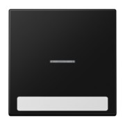 Wippe 1-fach graphitschwarz matt LS 990 NAKO5 SWM 
