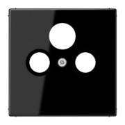 Abdeckung sw für SAT-TV-Dose LS 990 SAT 