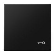 Wippe 1-fach graphitschwarz matt LS 990 T SWM 