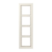 Rahmen 4-fach ws waage/senkrecht LSD 984 W 