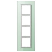 Rahmen 4-fach mt ws waage/senkrecht LSP 984 GLAS 