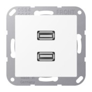 Multimedia-Anschlusssystem schneeweiß matt MA A 1153 WWM 