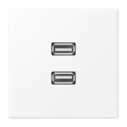 Multimedia-Anschlusssystem schneeweiß matt MA LS 1153 WWM 