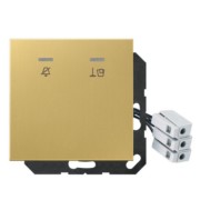 Hotelabdeckung mit LED-Einheit 230V ME CU KO5 M 230 C 