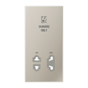 Abdeckung 1fach Serie LS, Edelstahl SO ES 7522 PL 