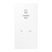 Abdeckung 1fach Serie LS, alpinweiß SO LS 7522 WW PL 