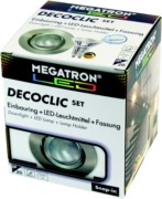 Megatron LED-Einbauspot Set 2800K dim eb MT75404 
